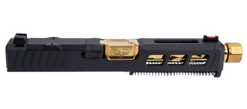 Zaffiri Precision ZPS.3 Complete Upper Gold TiN Barrel for Glock 19 Gen 3