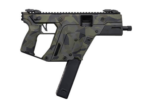 Kriss Vector SDP Gen3 45 ACP 30rd,5.50" Black Nitride Threaded Barrel, M-Lok Handguard, Picatinny Rail Receiver & Rear, Black Polymer Grip, Ambidextrous, Glock Mag Compatible