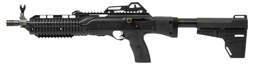 Hi-Point 1095P 10mm Auto 10rd,13.25" Black Threaded Barrel, Black Powdercoat Polymer Receiver Picatinny Rail, Picatinny Rail Forend, BlackBrace, Black Plastic Grip