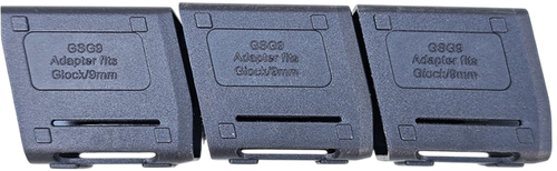 ATI Magazine Adapter 9mm Fits Glock Black 3 Pack