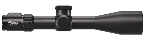 Sig Sauer Bravo6 TBDX 5-30X56mm, 1st Focal Plane, DEV-L MRAD 2.0 Illuminated Reticle, Side Focus, 35mm, Matte Black, Includes ALPHA5 Mount with LRF Diving Board