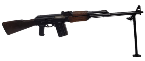 Riley Defense RPK 308 Win 20rd, 22" Blued Threaded Barrel, Blued Receiver, Fixed Wood Stock, Black Polymer Grip, Bayonet Lug, Bipod