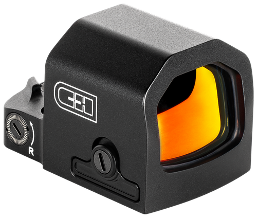 C&H Precision EDC Enclosed, Red Dot Sight, 1X Magnification, 21mm Objective, 34 MOA Circle 2.5 MOA Circle, RMSc Footprint, Black