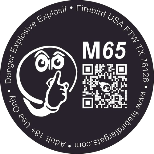 Firebird USA 198168015315 Moderated 65mm 10 Targets