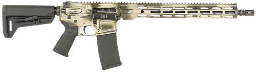 Shark Coast Anime-15 5.56 NATO 30+1 16" Barrel, OD Green Cerakote, M-LOK Handguard, Magpul SL-K Black Black Grip