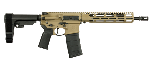 VKTR VK15.56mm, 11.5" Barrel,Flat Dark Earth, SBA3 Brace