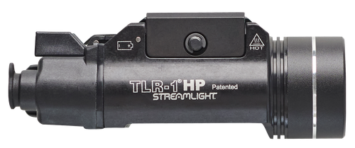 Streamlight TLR-1 HP Long Gun Kit, Weaponlight, 1,000 Lumens, Fits 1913 Rails, Black, Includes Safe Off Remote Door Switch, Remote Pressure Switch, Mounting Clips, and Standard Door Switch