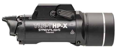 Streamlight TLR-1 HP-X, Long Range Rail Mounted Light, 1,000 Lumens, Matte Finish, Black, (2) CR123A Batteries