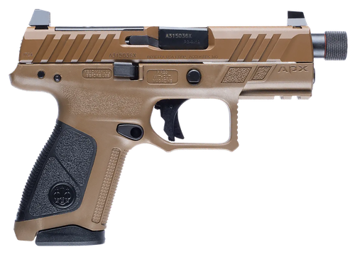 Beretta APX-A1 9mm, 4.2" Barrel, Flat Dark Earth, 15rd