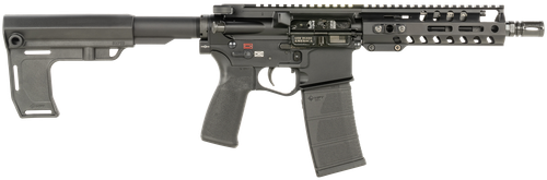 Patriot Ordnance Factory Renegade + 300 Blackout 30rd,8" Black Nitride Threaded Barrel, M-Lok Handguard, Black Anodized Aluminum Receiver Picatinny Rail