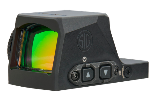 Sig Sauer Romeo-X Enclosed Pro Black 1x24mm 3MOA Green Dot Reticle RX Footprint Mount