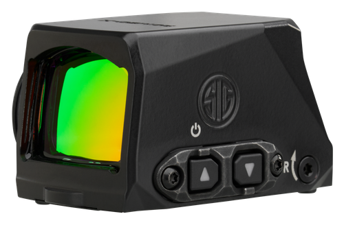 Sig Sauer ROMEO-X Pro Green Dot, Enclosed Emitter, 3 MOA Circle, Black