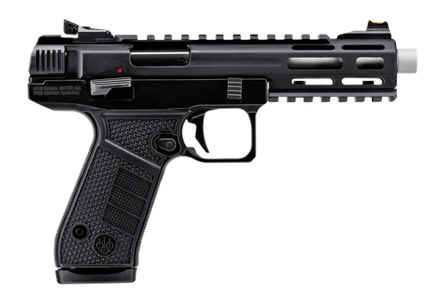 Beretta B22 Jaguar Tac 22 LR 15+1 5.25" Barrel w/M-LOK Barrel Shroud, Picatinny Rail Slide, Frame w/Picatinny Rail, Ambidextrous