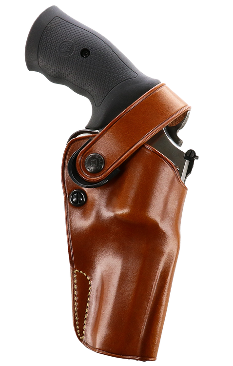 Galco DAO Strongside/Crossdraw Outside Waistband Tan Steerhide Fits Colt Anaconda 4 1/4"