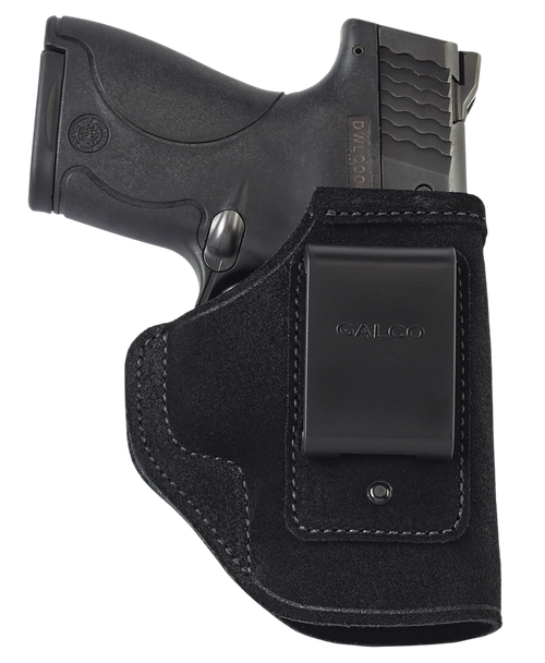 Galco Stow-N-Go Inside Waistband Black Steerhide Fits S&W Bodyguard 2.0