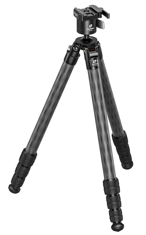 Leofoto Carbon Fiber Tripod Black SA-324CX+MA-40X