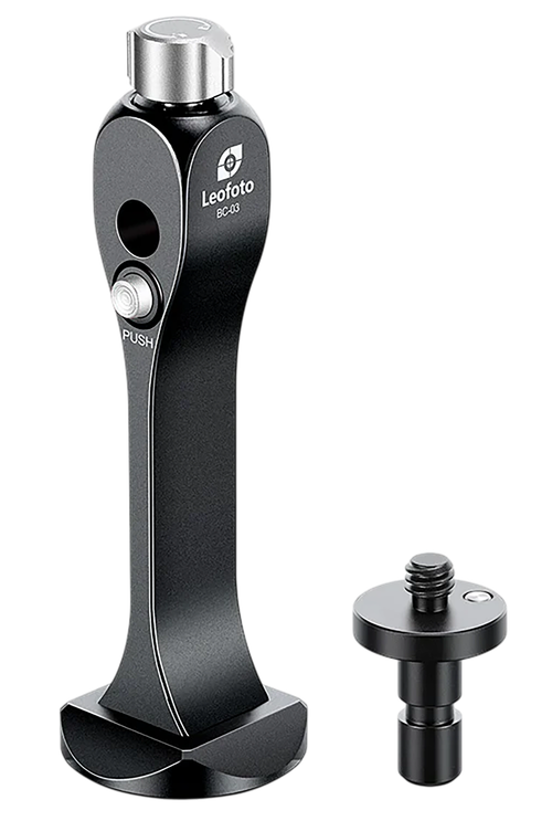Leofoto BC-02 Binocular Adapter Dovetail Mount 1.26" Black