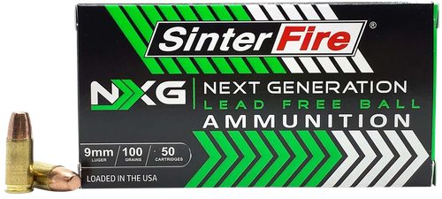 SinterFire Inc Next Generation (NXG) 9mm 100gr 50 Per Box