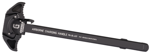 Geissele Automatics Airborne Charging Handle Black Aluminum Ambidextrous