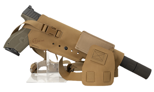 Cole-tac Varmint Wrangler XLHolder Chest Coyote Brown