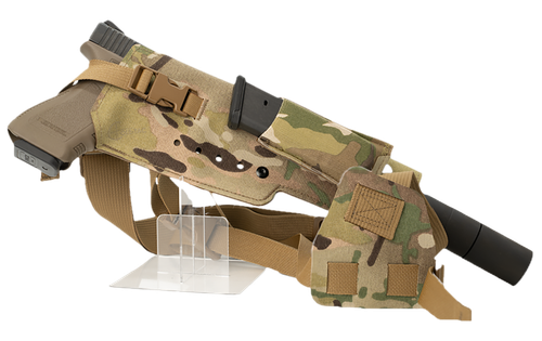 Cole-tac Varmint Wrangler XLHolder Chest Multi-Cam Left Hand