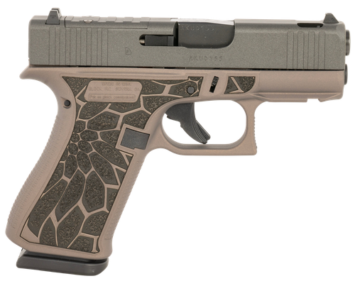 Glock SC 43X 9mm, Black/Gold Cerakote, 10rd