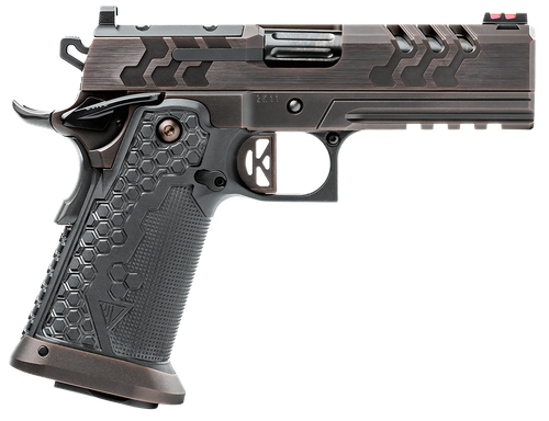 Kimber 2K11 PRO Royal45 ACP, 4.25" Bull Barrel, PVD Bronze, MJD Comp Grips, Fixed Rear, Fiber Optic, Optics Ready RMR, Ambi Thumb Safety, 11rd, 13rd Mags