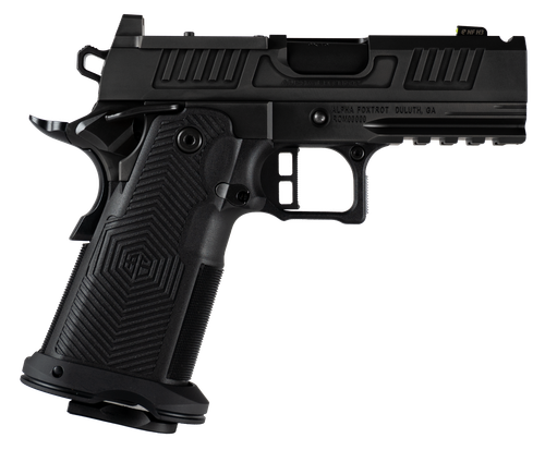 Alpha Foxtrot AF1911 Romulus Compact 9mm 3.50" Ported Barrel, Optic Ready/Serrated Slide, SSFrame w/Beavertail & Picatinny Rail, 20 Rd