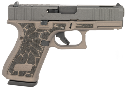 Glock 19 Black-Gold Cerakote, 4" Barrel, 15rd