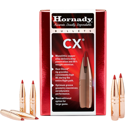 Hornady CX 25Cal 65gr 50 Per Box, BULLETS NOT AMMO