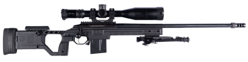 LTT Tikka T3X LR Pre-zeroed 6.5 Creedmoor, 24" Super Varmint, Hellfire Brake, X-ray Chassis, 2-Stage, 10rd