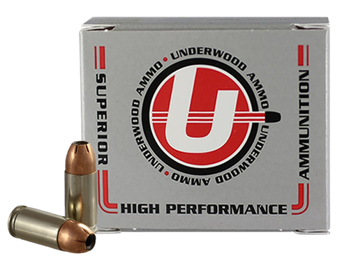 Underwood Ammo Underwood Ammo Sporting 9mmLuger+P 115gr Jacketed Hollow Point 20 Per Box/10 Case