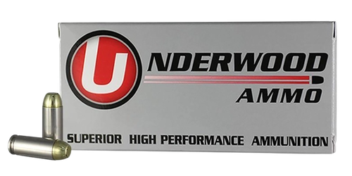 Underwood Ammo 10mm 180gr, Full Metal Jacket Flat Nose 50 Per Box