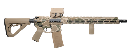 CNC Daniel Defense 5.56mm 16" Barrel, Duck Camo