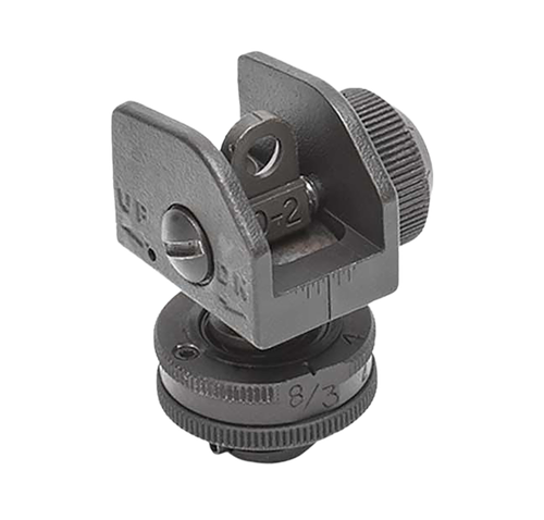 Luth-AR A2 Rear Sight Kit, Fits A2 Upper Receivers For AR-15 Firearms, Black