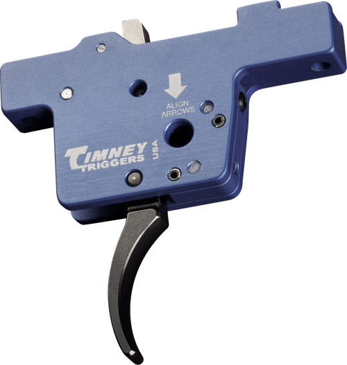 Timney Triggers Stevens Blue Single-Stage Curved Fits Savage
