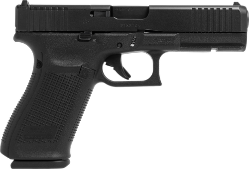 GLOCK 21V, V Series, M.O.S., Full Size, 45ACP, 4.61" Barrel, nDLC Finish, Black, Fixed Sights, Optics Ready, 10rd, 3 mags