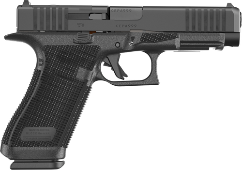 Glock 17 Gen 6 9mm, 4.49" Barrel, Flat Faced Trigger, Optics Ready, 10rd 3 Mags (New for 2026)