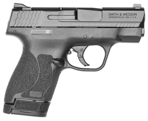 Smith & Wesson Shield M2.0, Compact Slim, 40 S&W, 3.1" Barrel, Armornite Finish, Black, White Dot Front and 2 White Dot Rear Sights, No Manual Safety, 7rd, 1 Magazine