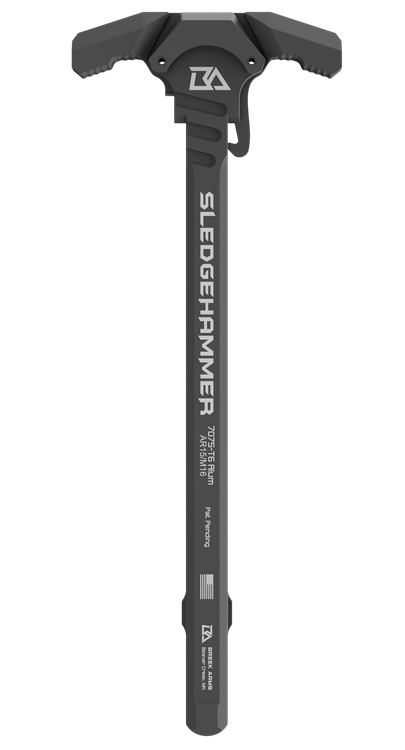 Breek Sledgehammer Charging Handle Mil Spec AR15/M16 Rifles Black Aluminum
