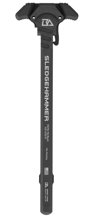 Breek Arms Sledgehammer, Charging Handle, Fits AR-15, Ambidextrous, Anodized Black