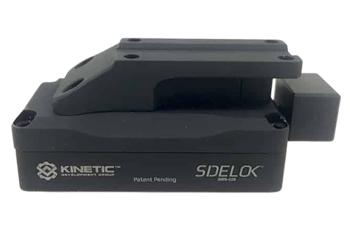 Kinetic Development Group Sidelock Trijicon MRO Mount Black Aluminum CompatibleTrijicon MRO/Trijicon MRO Patrol/Burris RT-1X