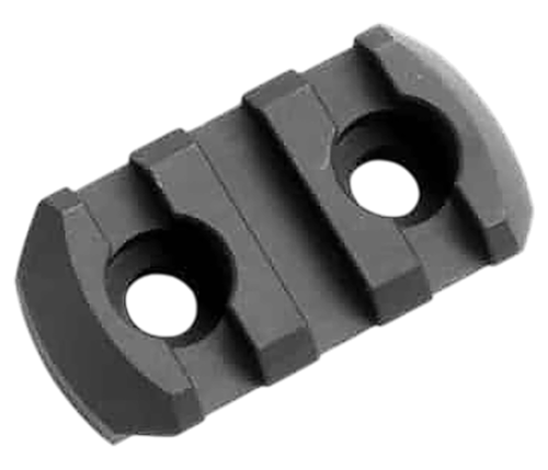 Kinetic Development Group LLC, M-Lok Picatinny Rail, 3 Slot, Anodized Finish, Black