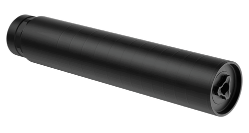 Liberty Precision Mach-L 30 Caliber, Titanium Baffles, 5/8X24 Direct Thread Mount, 9.25" Long, 1.74" Diameter, 12.7 OZ with Mount, Cerakote Finish, Black