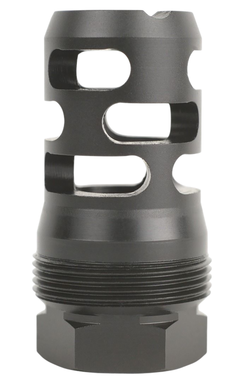 Armaspec Micro Muzzle Brake Catacomb Black QPQ Nitride 1/2"x28 Threads 223/5.56