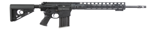 LaRue LT10 308 Win 20rd,14.50" Black Threaded Barrel, Black Aluminum Receiver Picatinny Rail, M-Lok Handguard, LaRue R.A.T Black Polymer Stock, A-PEG Grip