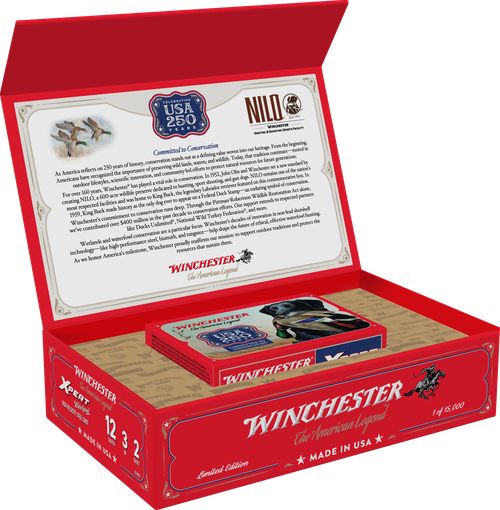 Winchester 250th Commemorative Box Series 12 Gauge 3" 1 1/8oz 2Shot 10rd Box