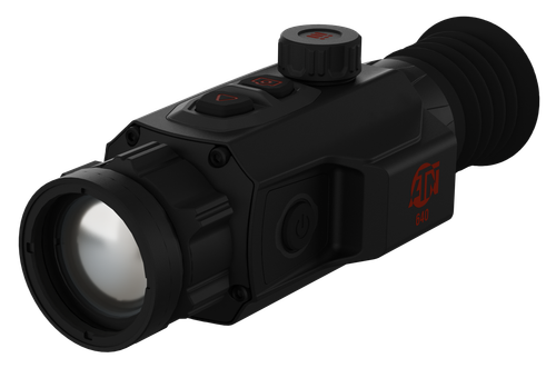 ATN Corp ThOR 6 Mini, ThermalScope, 2-16X Magnification, 35mm Objective, Multiple Reticles, Black, Includes Carry Case and Charging Cable