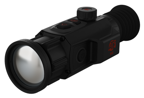 ATN Corp ThOR 6 Mini, ThermalScope, 3-24X Magnification, 50mm Objective, Multiple Reticles, Black, Includes Carry Case and Charging Cable