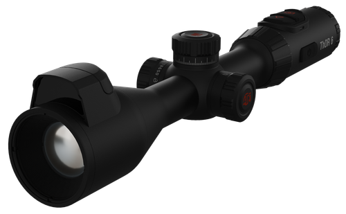 ATN Corp ThOR 6 Elite, Laser Rangefinder, 3.5-28X Magnification, 35mm Objective, 30mm Main Tube, Multiple Reticles, Black, Includes Carry Case and Charging Cable